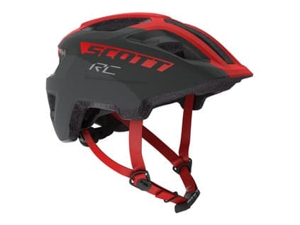 Prilba Scott Junior Spunto Grey/Red Rc