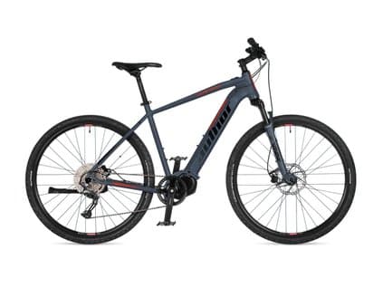Trekingový elektrobicykel Author Empire Šedá/Červená 2026