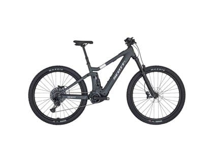 Celoodpružený horský elektrobike Scott Strike eRide 930 Black 2025