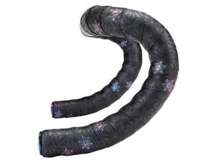 Omotávka Supacaz Super Sticky Kush Galaxy Oil Slick + Oil Slick Koncovky