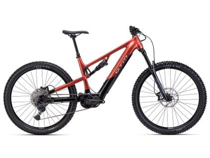Celoodpružený horský elektrobike CTM Rezist Xpert Čierna/Tehlová 2026