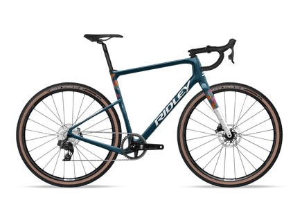 Gravel bicykel Ridley Kanzo Adventure GRX600 1x12 Jeans Blue Metallic/White