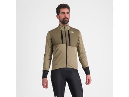 Sportful Supergiara Zimná Bunda Olive Green