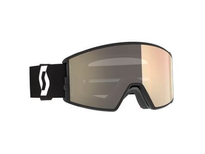 Scott React Ls Mineral Black/Bronze Chrome Lyžiarske Okuliare