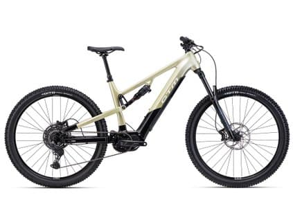 Celoodpružený horský elektrobike CTM Rezist Comp Čierna/Svetlá Zlatá 2026