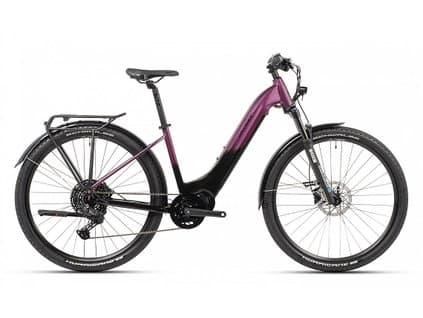 Trekingový elektrobicykel Maxbike Frida pearl beet red 2026