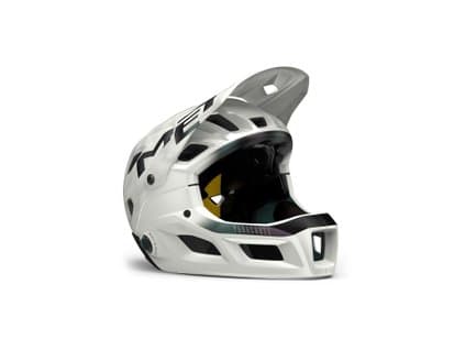 Mtb prilba MET Parachute Mcr MIPS Biela iridescent 2026