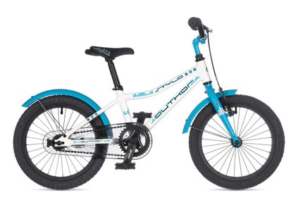 Detský bicykel Author Stylo 9" Biela/Modrá