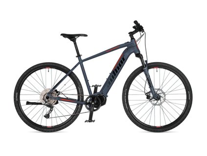 Trekingový elektrobicykel Author Empire Šedá/Červená 2026