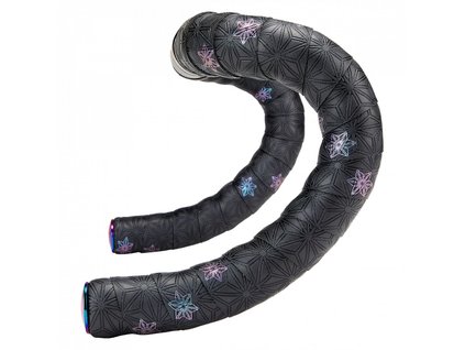 Omotávka Supacaz Super Sticky Kush Galaxy Oil Slick + Oil Slick Koncovky
