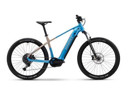 Dámsky horský elektrobike Ghost E-Teru Universal Atlantic Blue/Coffee Ice Rose 2025