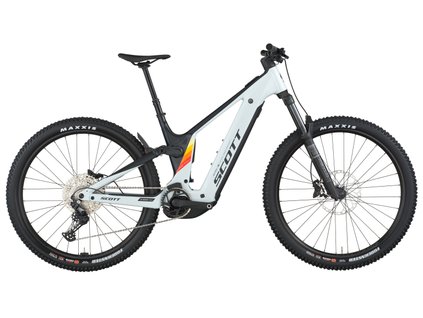 Celoodpružený horský elektrobike Scott Patron 930 Cumulus White/black 2026