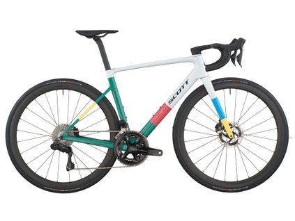 Cestný bicykel Scott Addict RC PRO Beluga Grey/seashore Green 2026