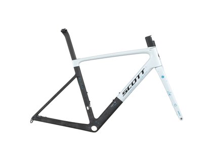 Rámový set SCOTT ADDICT RC PRO Cumulus White/carbon Black 2026