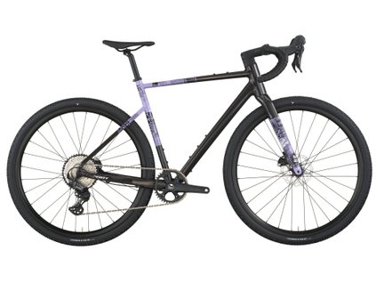 Gravel bicykel Scott Speedster Gravel 10 Carbon Black/tulip Purple 2026
