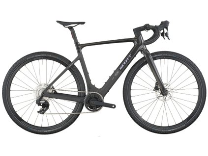 Gravel elektrobicykel Scott Solace Gravel 30 Carbon Black 2026