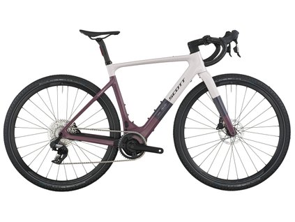 Gravel elektrobicykel Scott Solace Gravel 30 Mineral Pink/flint Purple 2026