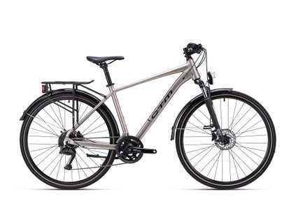 Trekingový bicykel CTM Stark 1.0 Trek Matná Titánová 2026