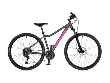 Trekingový bicykel dámsky Author Grand ASL Strieborná 2026