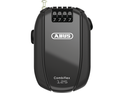 Zámok na bicykel Abus Combiflex Trip 125 Black