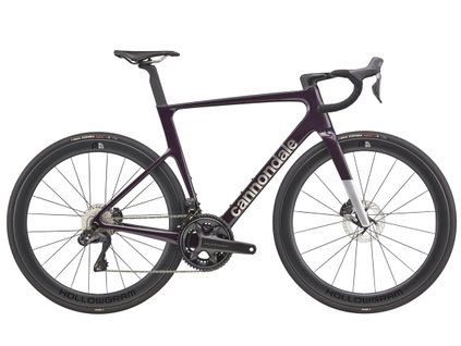 Cestný bicykel Cannondale SuperSix EVO Hi-Mod 2 Tinted Purple