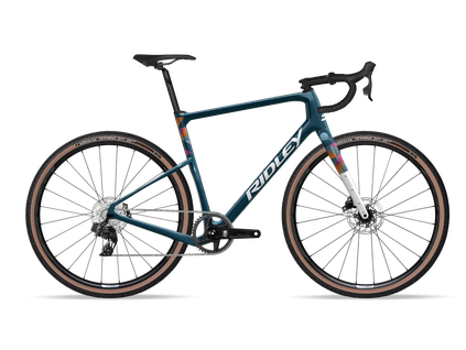 Gravel bicykel Ridley Kanzo Adventure GRX600 1x12 Jeans Blue Metallic/White
