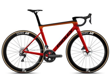 Cestný bicykel Ridley FALCN RS Ultegra Di2 Red/Orange/Black 2026