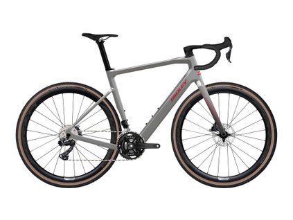Gravel elektrobicykel Ridley E-GRIFN GRX600 Battleship Grey Metallic/Candy Red Metallic 2026