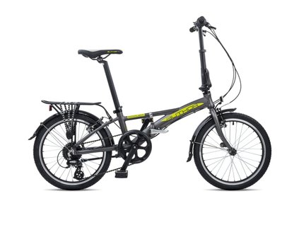 Skladací bicykel Author Simplex Matná Strieborná